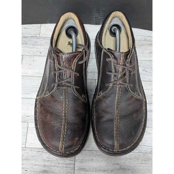 Dr Martens Docs Mens 11 US Brown Leather Split Toe Lace Up Casual Oxford 11232 - Picture 7 of 9